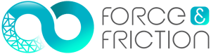 Force & Friction - Branding - Logo (Black) - Teal