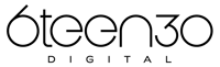 6teen30 - Brand - PNGs - Black - Logo