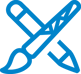 630 - Product Icons - Blue_Video Editing